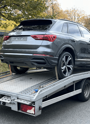 Sleepdienst onderweg